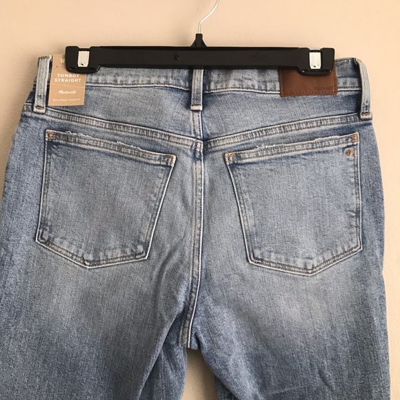Madewell Tomboy Straight Jeans NWT - Picture 6 of 11